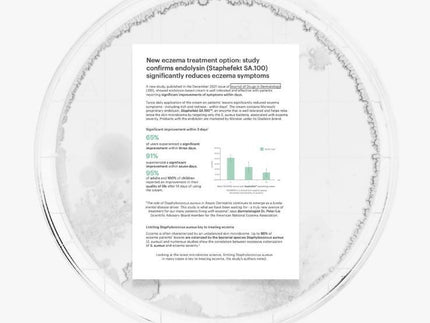 Neue Studie: Behandlung mit Staphefekt™ lindert Neurodermits-Symptome deutlich
