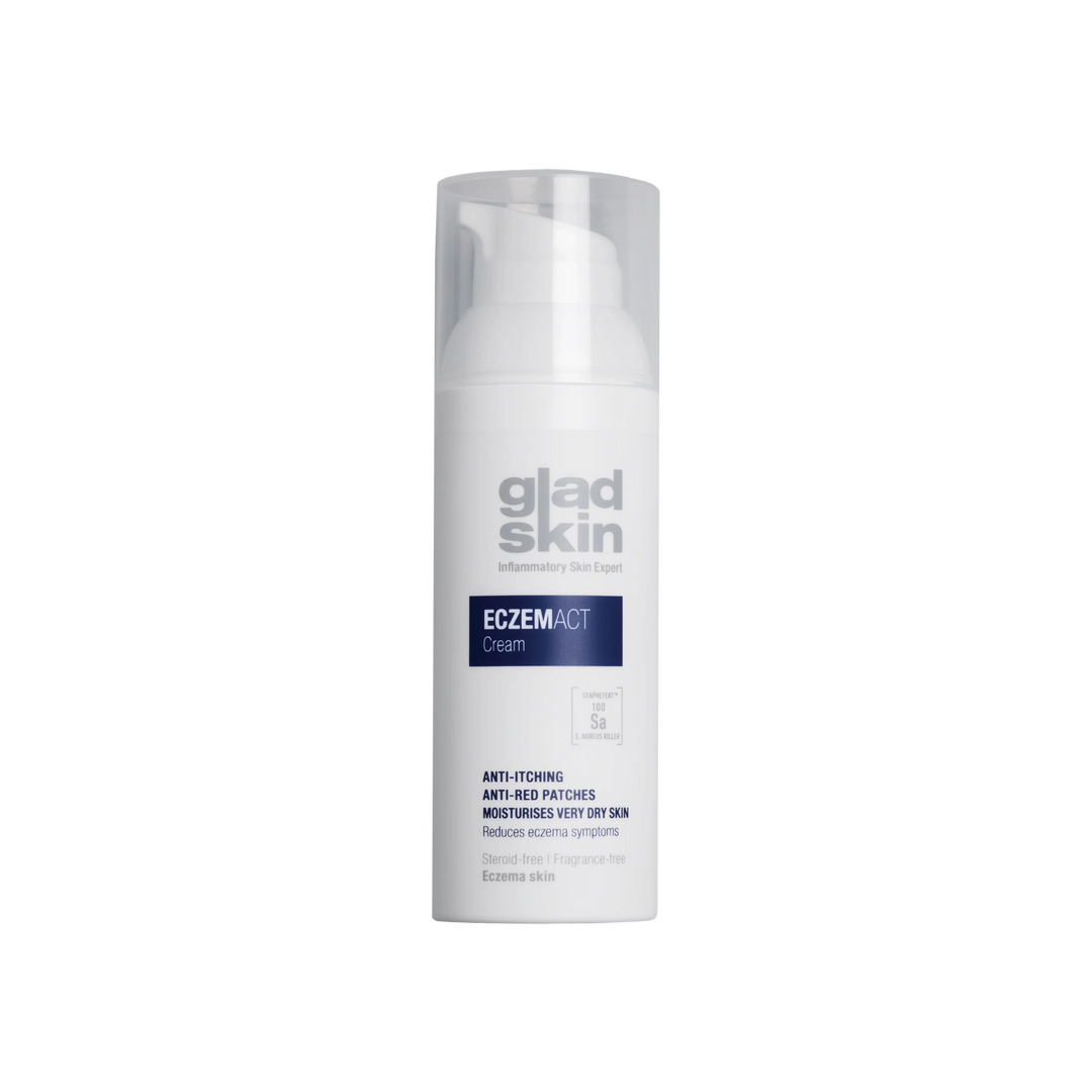 ECZEMACT Cream - Medizinprodukt mit Staphefekt, das die Symptome von Neurodermitis reduziert.