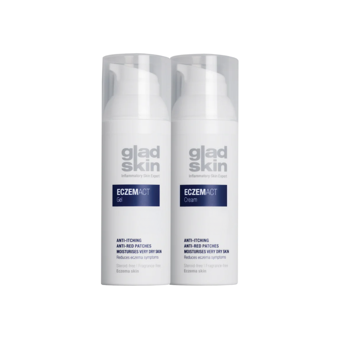 ECZEMACT Gel und Cream, für Tag und Nacht, Neurodermitis-Symptome effektiv behandeln
