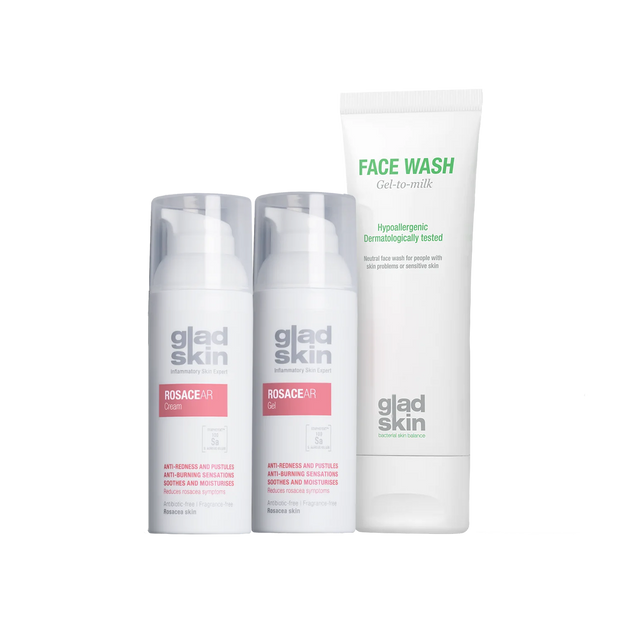 ROSACEAR Care Set - Hautpflegeset für zu Rosacea neigende Haut