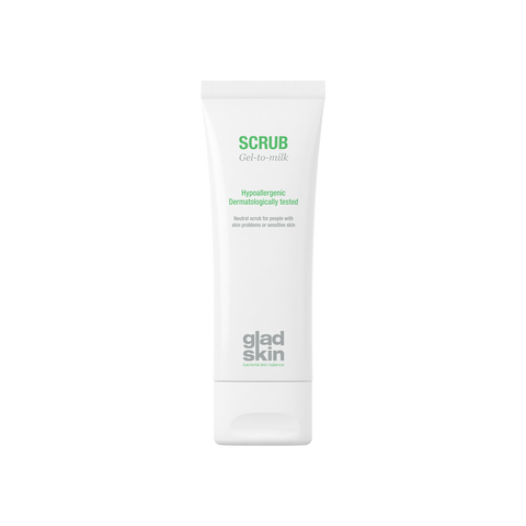 Gladskin Scrub - Reinigt und spendet empfindlicher Haut Feuchtigkeit